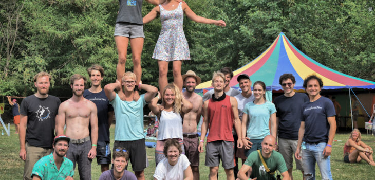 Gruppenfoto beim NRW Festival